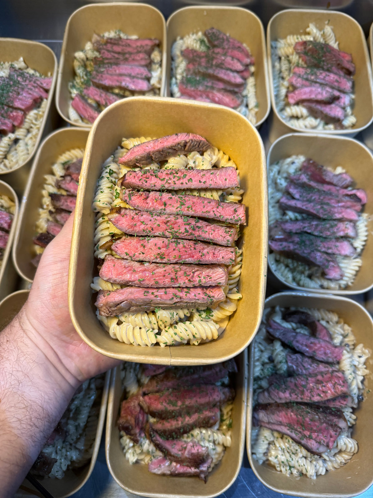 Peppercorn Steak Pasta