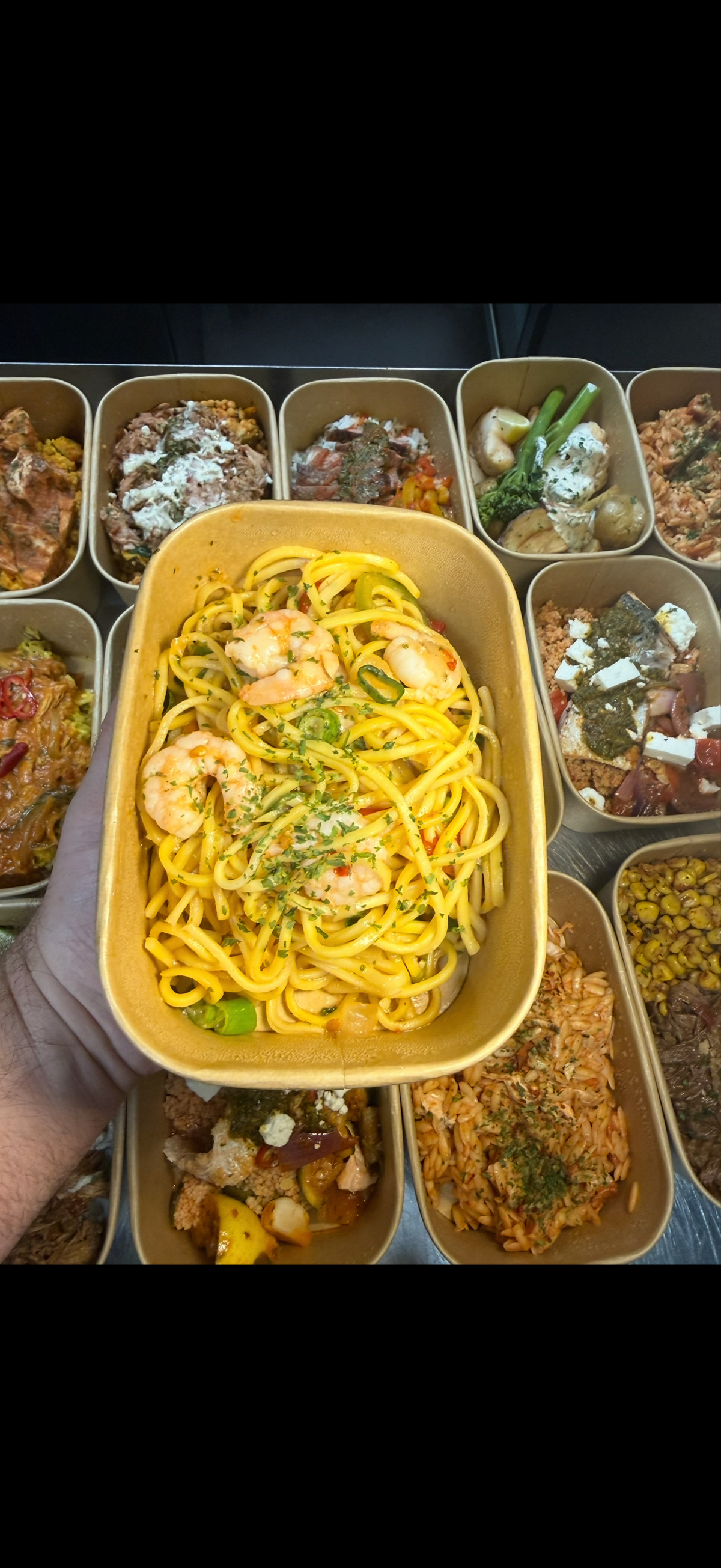Sweet Chilli Prawn Noodles