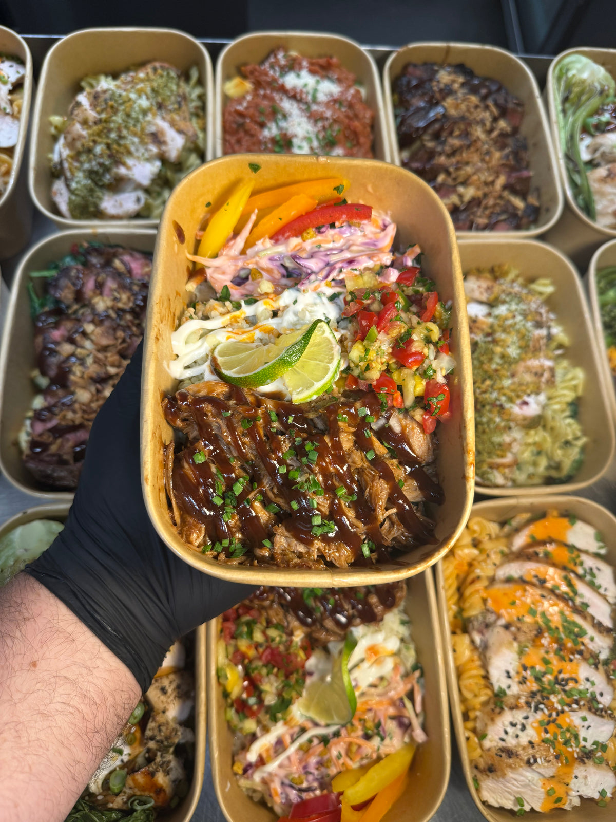 BBQ Pulled Pork Burrito Bowl