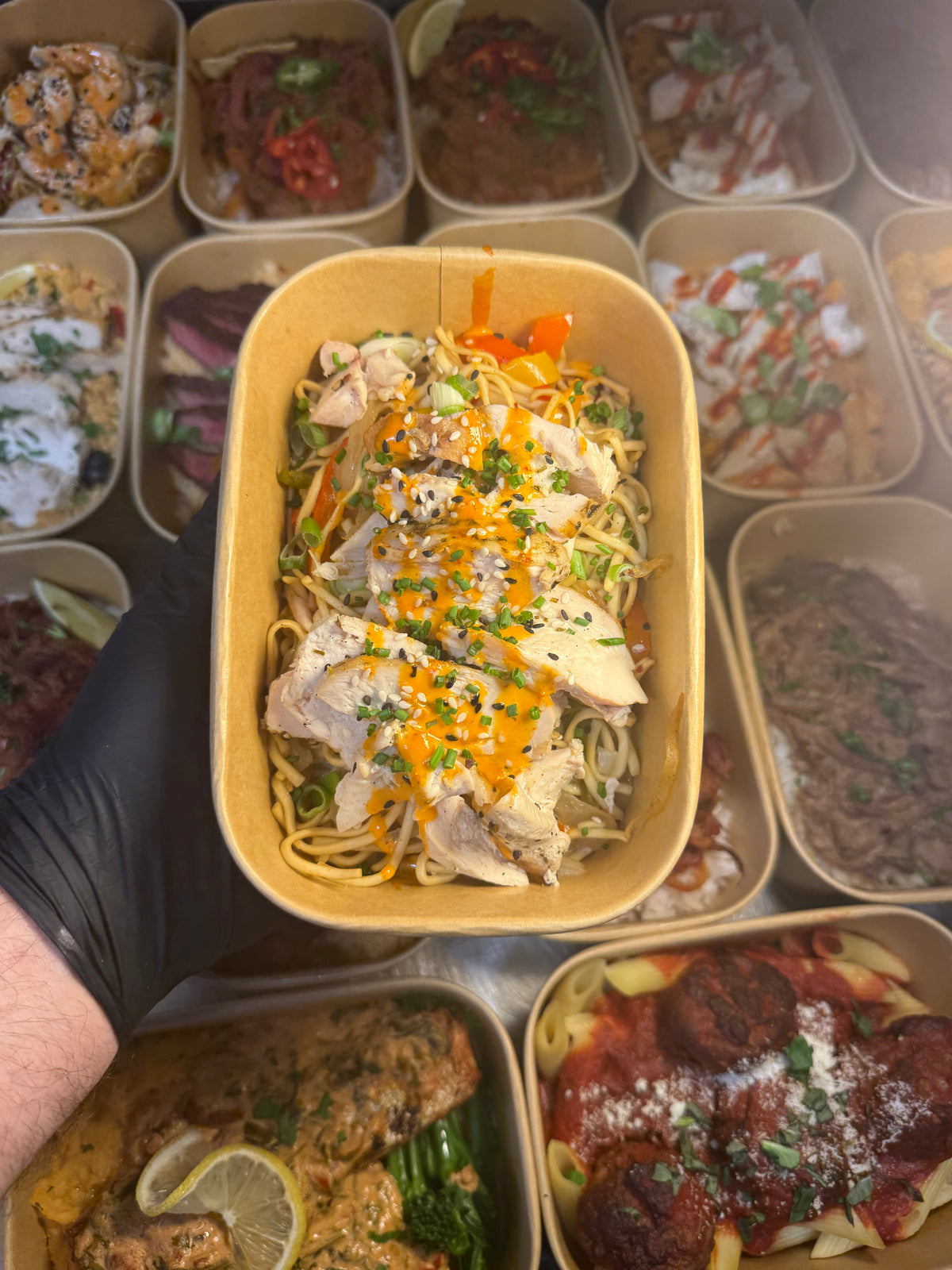Salt and Pepper Chicken Noodles