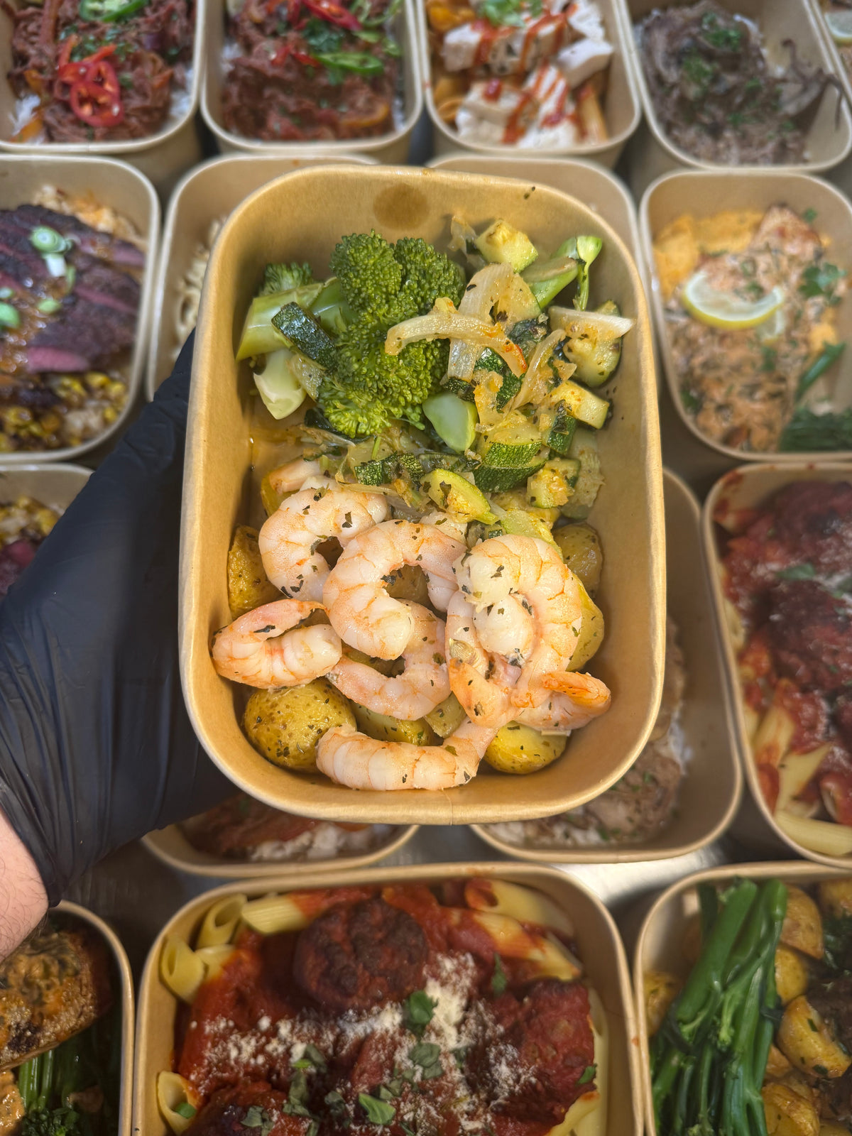 Lemon and Basil King Prawns